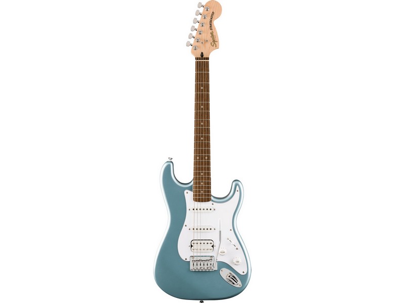 SQUIER Affinity Series Strat Junior HSS ce Blue Metallic 1 Fender Squier Affinity Series Strat Junior HSS LRL WPG IBM электрогитара — изображение 1