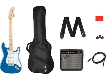 Fender Squier Affinity Strat HSS Pack MN LPB электрогитара в комплекте
