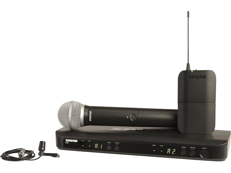 BLX288E CVL Shure BLX1288/CVL Combo Двойная беспроводная радио система — изображение 1