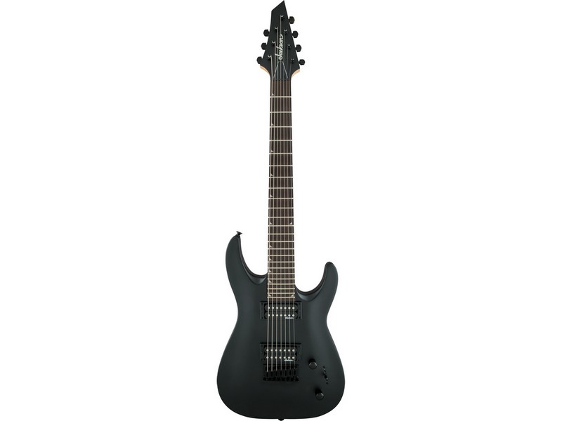 JACKSON JS Dinky Arch Top JS22-7 DKA HT, n Black 7-string Jackson JS22-7 Dinky AH FB HT STN BLK электрогитара - imagine 1