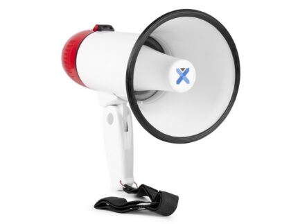 Vonyx MEG018 — Мегафон (рупор) на батарейках АА
