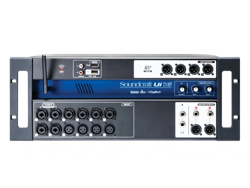 iU16 Soundcraft iU16 - цифровой микшерный пульт — изображение 1