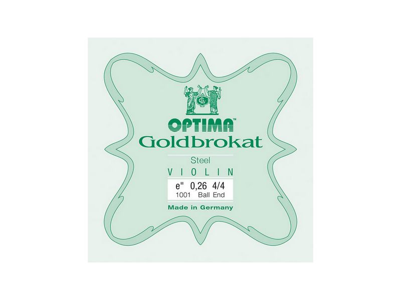 1001-MB Optima Goldbrokat - Струна Ми(Е) для скрипки — изображение 1