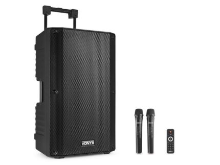 Vonyx VSA700 Портативная 15" колонка на аккумуляторе, 1000W